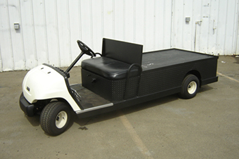 2-Passenger Flat Bed Golf Cart